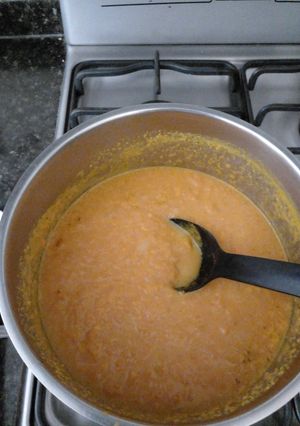 Una foto de Crema de zanahoria