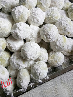 Foto resep Putri salju pandan