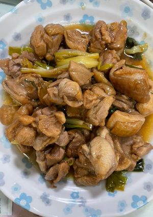蔥爆雞丁 的食譜成品照片