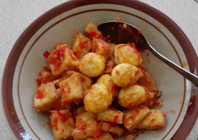 Resep Telur tahu balado oleh yunus_wife - Cookpad