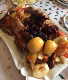 thịt vịt, khoai tây