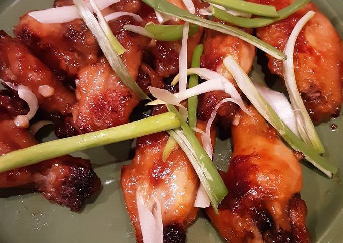 Orange Ginger Chicken wings