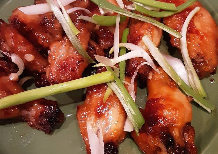 Recipe of Homemade Orange Ginger Chicken wings