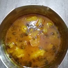 A picture of Arbi curry.