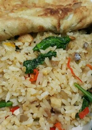 Foto resep Nasi goreng setan ikan asin