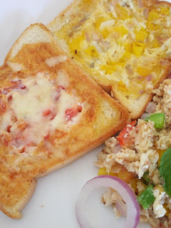 A picture of Egg in a hole #localfoodcontest-Nairobi North.