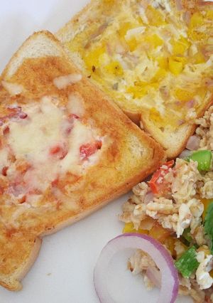 A picture of Egg in a hole #localfoodcontest-Nairobi North.
