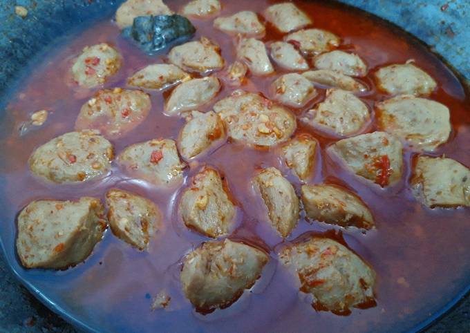 Bakso Pentol Mercon Pedas