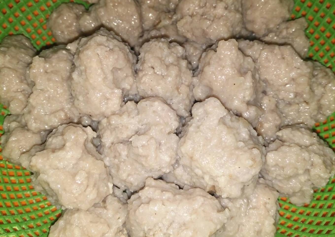 Pentol Bakso Sapi Kenyal Kriting 😆😀