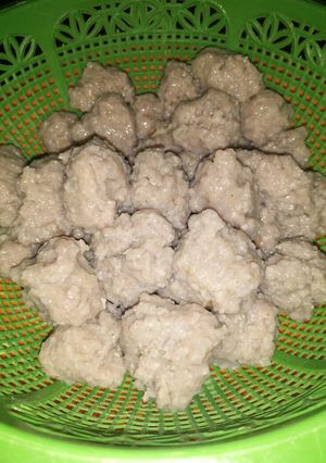 Foto resep Pentol Bakso Sapi Kenyal Kriting 😆😀