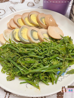 燙龍鬚菜 的食譜成品照片