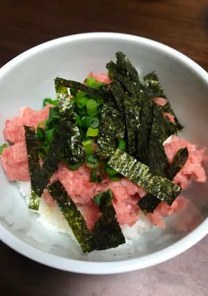 A picture of Negi toro don.