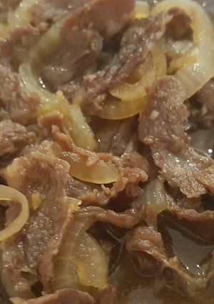 Foto resep Gyudon ala Yoshinoya