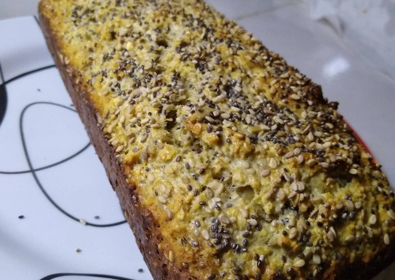 Pan de Avena y semillas súper saludable