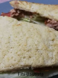 Una foto de Falso sándwich vegetal