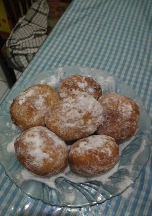 Foto resep Donat bomboloni isi blubery