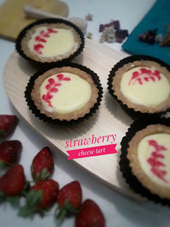Foto resep Strawberry cheese tart