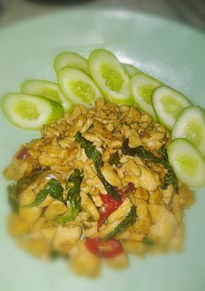 รูปของ กะเพราไก่