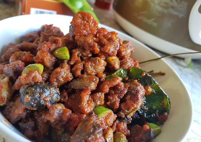 Resep Sambal Goreng Ati Pete Oleh Wahyu Alwafi Cookpad