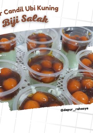 Foto resep Bubur Candil Ubi Kuning / Biji Salak