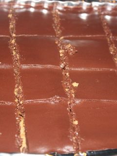 Una foto de Tarta de galletas con moka sin huevo