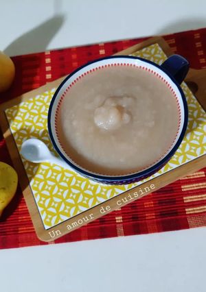 Une photo de Compote de poires light 🍐