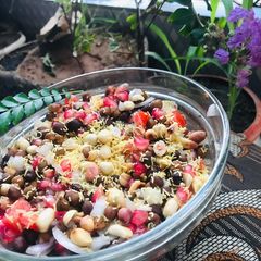 A picture of Chana Peanut Chaat.