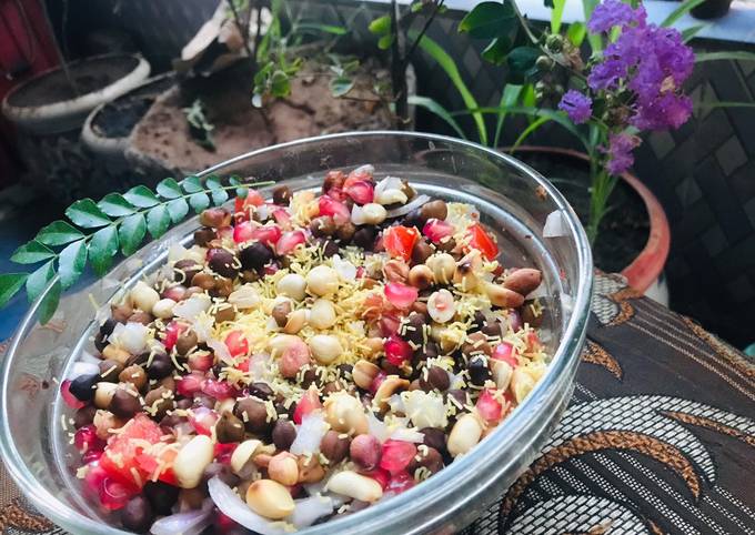 Simple Way to Make Homemade Chana Peanut Chaat