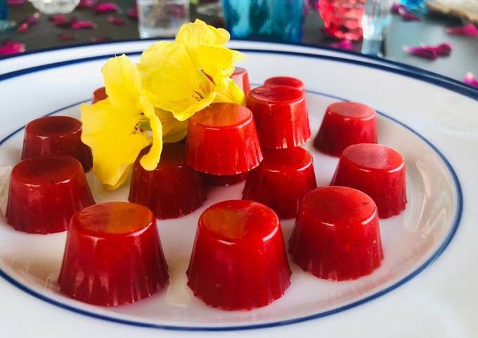 Strawberry Jello Candy