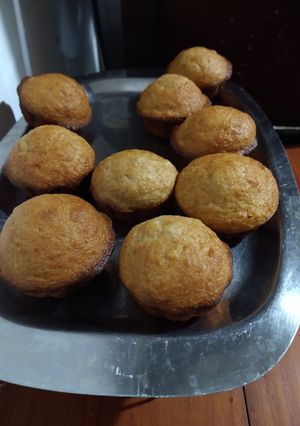 Una foto de Muffins de banana
