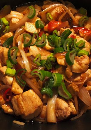 Foto resep Tumis Tahu Ayam Kecap