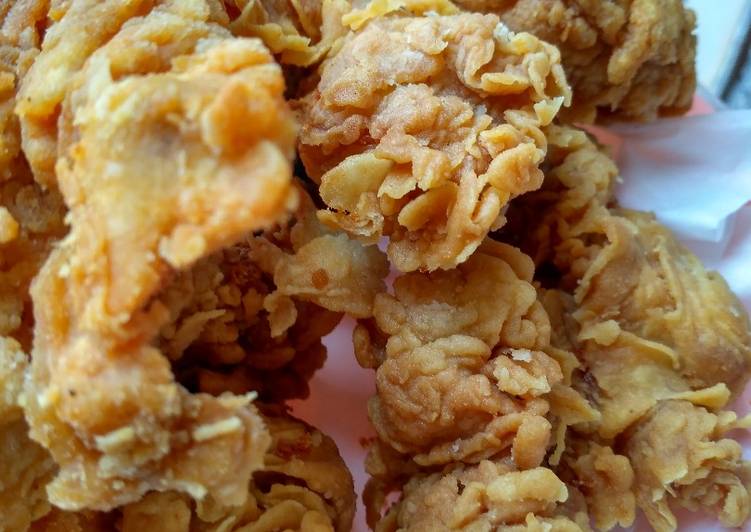Resep Ayam crispy Anti gagal 🐣 yang Bikin Ngiler