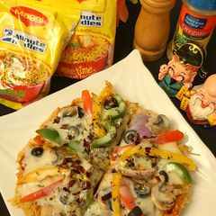 A picture of Maggi Pizza.