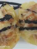 Patatas rellenas de atún
