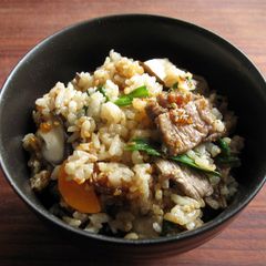 A picture of ‘Yakiniku’ Beef Takikomi Gohan.