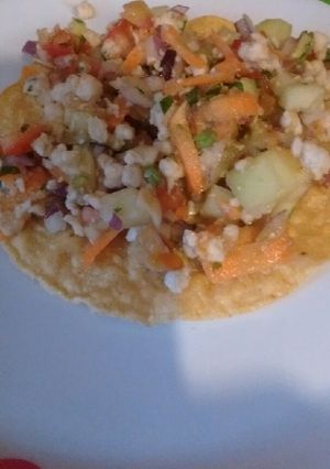 Una foto de Ceviche de pescado