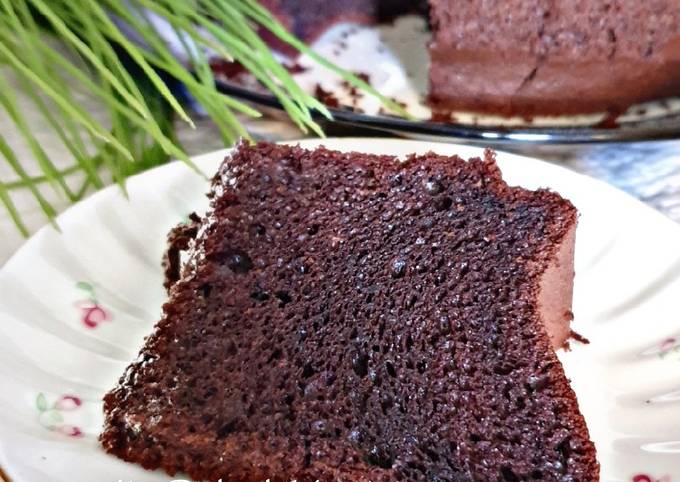 Resep Chocolate Chiffon Cake With Dcc Oleh Umi Rieke Kitchen🍳 Cookpad