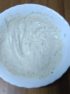 Una foto de Salsa Kebab Vegana