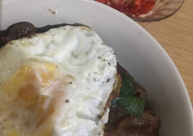 Resep Gyutan don bulgogi sambal matah, Lezat Sekali
