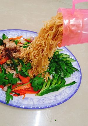 Hình của món Mì trộn.