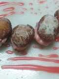 Italian mini rose custard bomblino