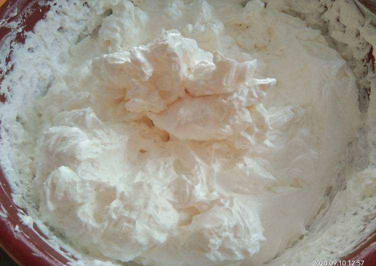 Resep Home Made Butter Cream Jadi, Lezat