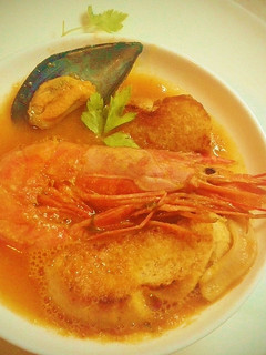 Una foto de Sopa Bullabesa