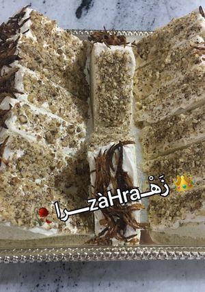 عکسی از دستور کیک کشک بادمجان تکنفره