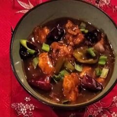 A picture of Schezwan Chicken.