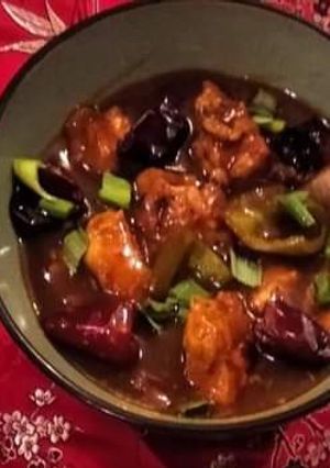 A picture of Schezwan Chicken.
