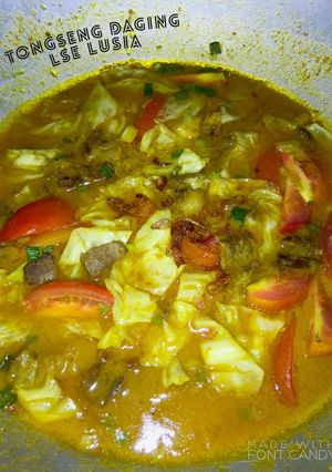 Foto resep Tongseng Daging