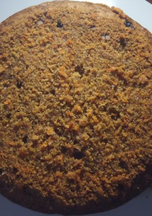 A picture of Carrot cinnamon cake #snacksrecipecontest.