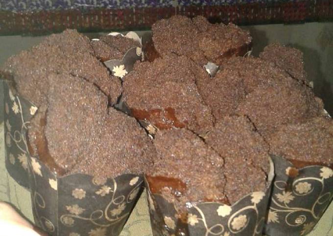 Cake chocolate eggless a.k.a bolu kukus coklat tanpa telur