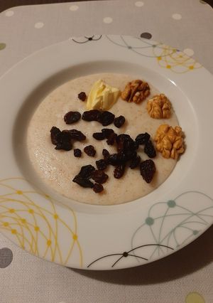 Фото Манная каша на молоке без комочков🥣.
